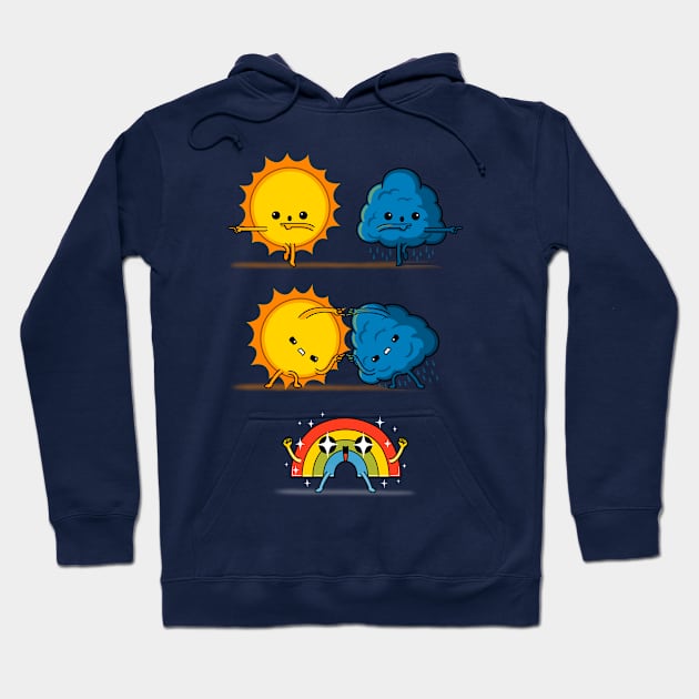 Meteorological Fusion! Hoodie by Raffiti